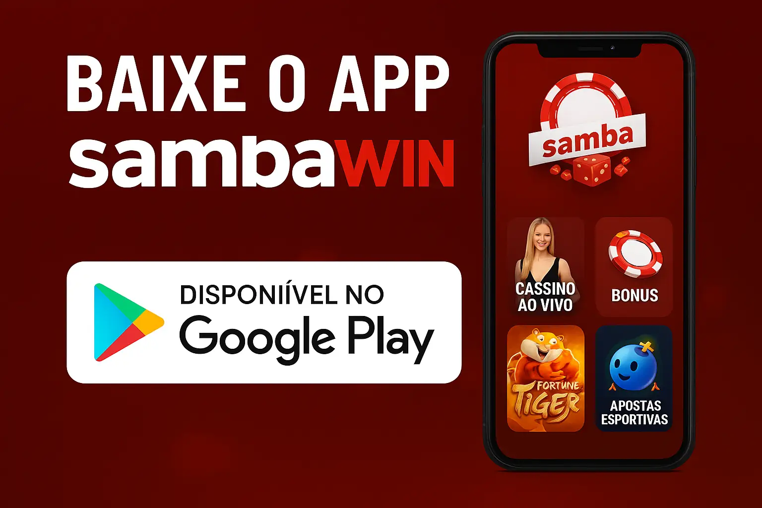 Baixar o SAMBAWIN Cassino App